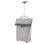 reisenthel Trolley M Tragbarer Einkaufstrolley mit stabilem Aluminiumrahmen, Couleur: Herringbone Grey