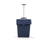 reisenthel Trolley M Twist Navy - Tragbarer Einkaufstrolley mit stabilem Aluminiumrahmen - Aus wasserabweisendem Material