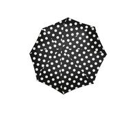 reisenthel umbrella pocket classic Kompakter Taschenschirm aus recycelten PET-Flaschen Mit ergonomischem Griffdesign, Couleur:dots white