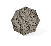 reisenthel Umbrella Pocket duomatic Baroque Marble Kompakter Taschenschirm aus recycelten PET-Flaschen Mit großer Drucktaste und ergonomisches Griffdesign