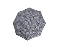 reisenthel umbrella pocket duomatic in Navy - Kompakter Taschenschirm aus recycelten PET-Flaschen - Mit großer Drucktaste und ergonomisches Griffdesign