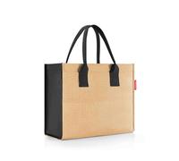 Reisenthel Daily Shopper, raffia black, 42 x 35 cm