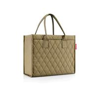 reisenthel Umhängetasche Daily Shopper Rhombus Olive Grün