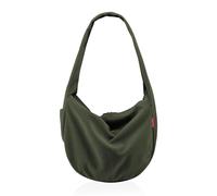Reisenthel Umhängetasche MOONBAG CORD DARK MATCHA, 48 x 33 cm - Dunkelgrün - Polyester - mit Reißverschluss