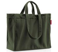 reisenthel Umhängetasche Softshopper cord dark matcha 28 L schwarz, 38.5x17x47 cm