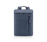 Reisenthel Travelling Overnighter Rucksack M 41 cm - Herringbone Dark Blue