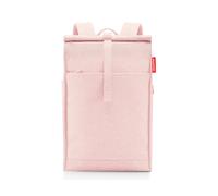reisenthel urban rolltop backpack twist blush - urbaner und stylischer Rucksack, modernes Design, geräumiger Rucksack für Freizeit, Arbeitsweg und City-Trip