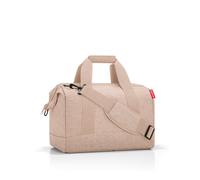 reisenthel Allrounder M Twist Coffee - Vielseitige Doktortasche für Reise, Arbeit und Freizeit - Mit praktischer Trolley-Aufsteckfunktion