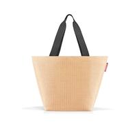 REISENTHEL ZS7078 SHOPPER M Gym Bag Damen RAFFIA NERO Größe Unica