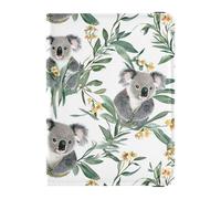 Reisepass- und Impfkarten-Etui mit süßem grauem Koala-Motiv, Reisepasshülle mit Impfkartenschlitz, Reisepasshülle mit RFID-Blockierung, für Reisen, unverzichtbar, wasserdicht