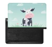 Reisepass- und Impfkartenhalter, Kuh-Hintergrund, Reisepasshülle, Reisepasshülle, Reisepasshülle, Reisepasshülle, internationale Reise, Kuh-Hintergrund, 5,8 × 3,9 × 0,4 cm, Kuh-Hintergrund, 5.8 × 3.9