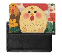 Reisepass- und Impfkartenhalter, niedlicher Hahn, Hühner, Reisepasshülle, Reisepasshülle, Reisepasshülle, Reisepasshülle, internationale Reise, niedliche Hahn-Hühner, 5,8 ×, Niedliche Hahn-Hühner, 5.8