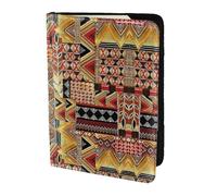 Reisepasshülle aus afrikanischem Textil, Patchwork-Druck, 1 Stück, für Reisen, Damen, Herren, niedliche Reisepasshülle