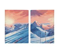 Reisepasshülle aus Leder, handgefertigt, mit Karten- und Ticketschlitz, einfacher Zugriff, Reisepasshülle für Damen und Herren, Stil, 20,3 x 13,8 cm, Stil:, 20.3x13.8cm