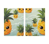 Reisepasshülle aus Leder mit niedlichem Ananas-Design, minimalistisch, Reisebrieftasche, Reisepassbuchhalter für Damen und Herren, Stil, 20,3 x 13,8 cm, Stil:, 20.3x13.8cm