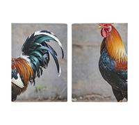 Reisepasshülle aus Leder, Motiv: Texas Bluebonnets, Landschaft, bedrucktes Reisepassbuch für Dokumente, Reisegeschenke, Hahn, 20.3x13.8cm