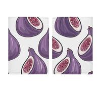 Reisepasshülle aus Leder, Reisepasshülle, Koala, bedruckt, Reise-Geschenke, Feigenkunst-Muster, 20.3x13.8cm