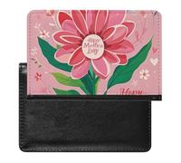 Reisepasshülle aus Leder, Reisepassschutz "The Witch of Darkness", Reisedokumenten-Halter, Reiseutensilien, für Damen und Herren, Happy Mother Day, Einheitsgröße