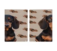 Reisepasshülle für Dackel, Reisepasshülle, PU, Reisepasshülle, Brieftasche, Reisepasshülle, Uni, Reisepassschutz, Stil, 20,3 x 13,8 cm, Stil:, 20.3x13.8cm