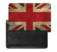 Reisepasshülle für Damen und Herren, RFID-blockierend, britische Flagge, Reisezubehör, Union Jack Design, Einheitsgröße