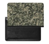 Reisepasshülle für Damen und Herren, RFID-blockierend, viele Sonnenblumen, Reisezubehör, Military Woods Camouflage, Einheitsgröße