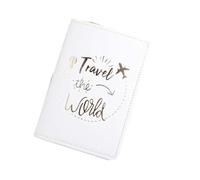 Reisepasshülle für Paare, Heißprägung, einfaches Flugzeug, für Damen und Herren, Reisepasshülle, modisches Hochzeitsgeschenk, 27, Einheitsgröße