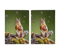 Reisepasshülle für Vögel, Eichhörnchen, Insekten, ultradünn, PU-Leder, Reisedokumenten-Organizer, kompakt, Premium-internationaler US-Pass, Schutzhülle für Damen und Herren