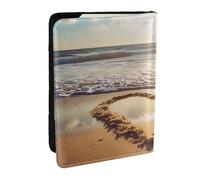 Reisepasshülle in Herzform, romantisch, für Reisen, RFID-Reisepasshülle, PU-Leder, niedlicher Reisepassschutz für Damen und Herren