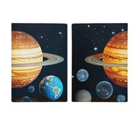 Reisepasshülle, leuchtet im Dunkeln, solarbetrieben, mit Karten- und Ticketfach, PU-Leder, einfacher Zugriff, Reiseutensilien, Dokumenten-Organizer, wasserdichte Reisebrieftasche für Männer und Frauen