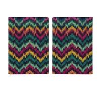 Reisepasshülle mit buntem Strickmuster, ultradünn, PU-Leder, Reisedokumenten-Organizer, kompakt, Premium, internationaler US-Pass, Schutzhülle für Damen und Herren