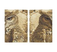 Reisepasshülle mit Eulenmuster, Reisepasshülle, PU, Reisepasshülle, Brieftasche, Reisepasshülle, Uni, Reisepassschutz, Stil, 20,3 x 13,8 cm, Stil:, 20.3x13.8cm