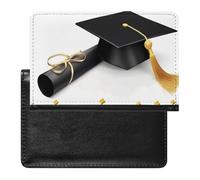 Reisepasshülle mit Kartenfächern, Leder, Reisepasshülle, grau, Tiere, wasserdicht, Reisepasshülle für Reisen, Glückwunsch zum Schulabschluss, Einheitsgröße