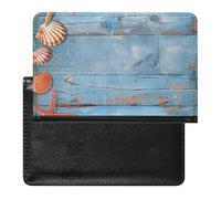 Reisepasshülle mit Kartenfächern, Leder, Reisepasshülle, Schlafendes Kaninchen, wasserdicht, Reisepasshülle für Reisen, Things on the Ground, Einheitsgröße