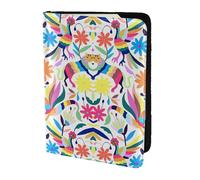 Reisepasshülle mit mexikanischem Otomi-Tierdruck, 1 Stück, für Reisen, Damen, Herren, niedliche Reisepasshülle