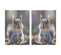 Reisepasshülle mit niedlichem Eichhörnchen-Motiv, schlanke Reisepasshülle für Reisen, kompakte Reisepasshülle, leichte Brieftasche für Reisen, Stil, 20,3 x 13,8 cm, Stil:, 20.3x13.8cm