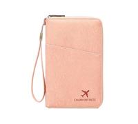 Reisepasshülle mit Reißverschluss, Reisepasshülle für Reisen, RFID-blockierendes Kartenetui, wasserdichtes Reisezubehör, Pk, 20x12x2cm