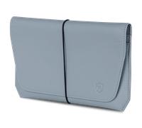 Reisepasshülle mit RFID-Schutz und 4 Kartenfächer - Hellblau