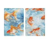 Reisepasshülle mit Schwimm-in-Wasser-Motiv, ultradünn, PU-Leder, Reisedokumenten-Organizer, kompakt, Premium, internationaler US-Reisepassschutz für Damen und Herren