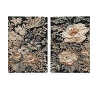 Reisepasshülle mit Spitzenstickerei, Blumenmuster, Reisepasshülle, PU, Reisepasshülle, Brieftasche, Reisepasshülle, Uni, Reisepassschutz, Stil, 20,3 x 13,8 cm, Stil:, 20.3x13.8cm