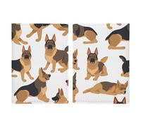 Reisepasshülle, Motiv: Deutscher Schäferhund, schlanke Reisepasshülle für Reiseutensilien, kompakte Reisepasshülle, leichte Brieftasche für Reisen, Stil, 20,3 x 13,8 cm, Stil:, 20.3x13.8cm