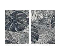 Reisepasshülle, Motiv: Monstera Leaves, Reisepasshülle, PU, Reisepasshülle, Brieftasche, Reisepasshülle, Uni, Reisepassschutz, Stil, 20,3 x 13,8 cm, Stil:, 20.3x13.8cm