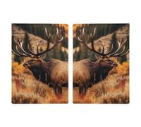 Reisepasshülle, Motiv: Wildtiere, bedruckt, Reisepasshülle für Reisen, Reisepass, Kartenhülle, RFID-blockierend, Leder, Kartenetui für Damen und Herren, Wildtiere, 20,3 x 13,8 cm, modern, Wildtiere,