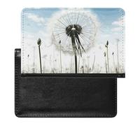 Reisepasshülle, Pusteblumen-Druck, Reisepasshülle, PU-Passhülle, Unisex, Löwenzahn, 14 x 9 cm, Löwenzahn, 5.8*3.9 IN