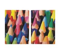 Reisepasshülle Reisepassbuch Leder Reisepasshülle Kartenhalter Dinosaurier Walking Travel Wallet für Geschäftsreise, Reisegeschenke, Buntstifte, 20.3x13.8cm