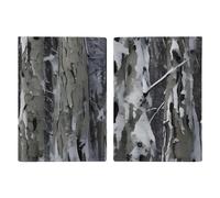 Reisepasshülle Reisepassbuch Leder Reisepasshülle Kartenhalter Ein Leuchtturm Reisebrieftasche für Geschäftsreise, Reisegeschenke, Cold Tree Camouflage, 20.3x13.8cm