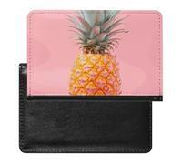 Reisepasshülle, Reisezubehör, Ananas, wasserdicht, Reisepasshülle mit Kartenfächern für Damen und Herren, Eine Ananas, Einheitsgröße
