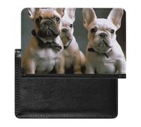 Reisepasshülle, Reisezubehör, Golden Retriever, Laufen, wasserdicht, Reisepasshülle mit Kartenfächern für Damen und Herren, Französische Bulldogge Welpen, Einheitsgröße, Modern