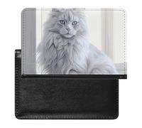 Reisepasshülle, Reisezubehör, langhaarige Katze, wasserdicht, Reisepasshülle mit Kartenfächern für Damen und Herren, Langhaarige Katze, Einheitsgröße