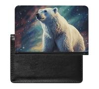 Reisepasshülle, Reisezubehör, Sand, Schneemann am Strand, wasserdicht, Reisepasshülle mit Kartenfächern für Damen und Herren, eisbär, Einheitsgröße