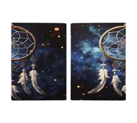 Reisepasshülle, Traumfänger, Reisepasshülle, PU, Reisepasshülle, Brieftasche, Reisepasshülle, Uni, 20,3 x 13,8 cm, Weiß, Stil:, 20.3x13.8cm